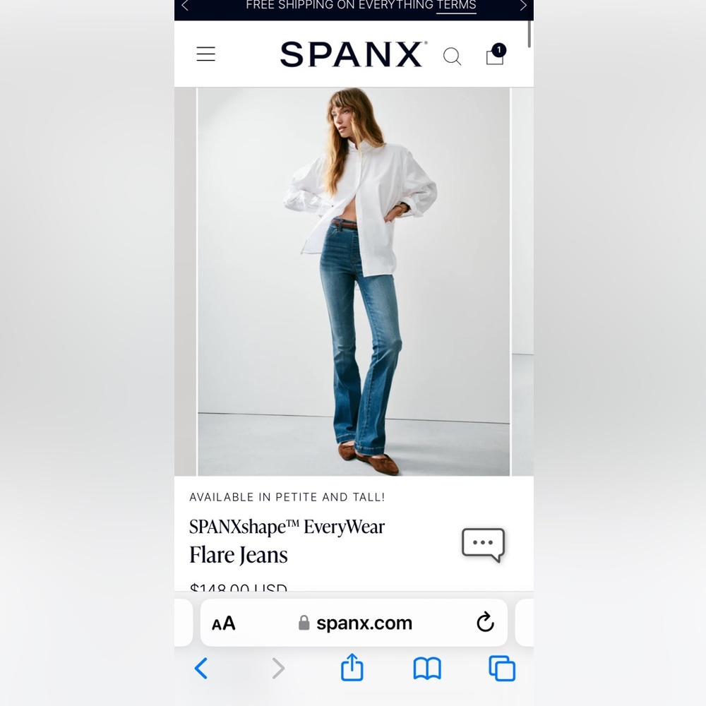 SPANXshape™ EveryWear
Flare Jeans vintage indigo new - large